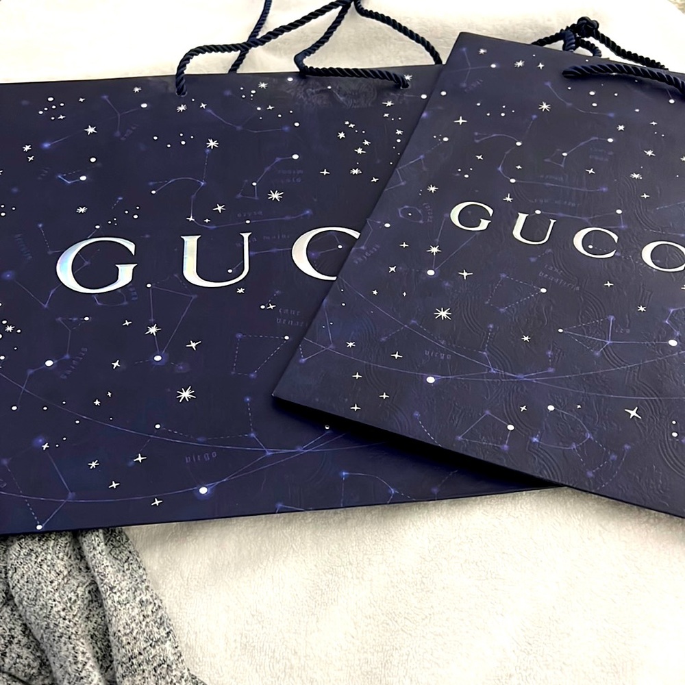 Gucci shopping bags